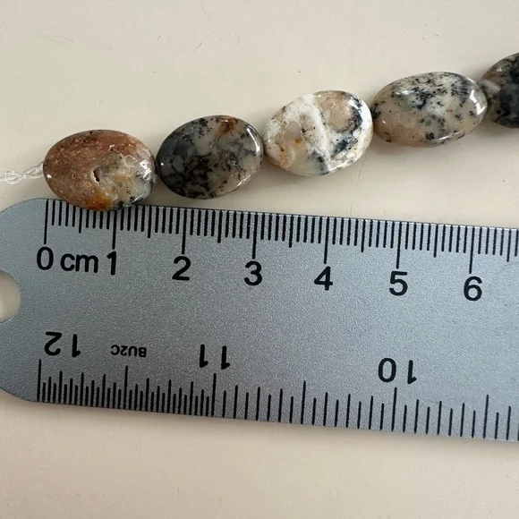 Natural Jasper & Stone Bead Strand Lot – 6 Strands – 15” Each - Picture 6 of 9